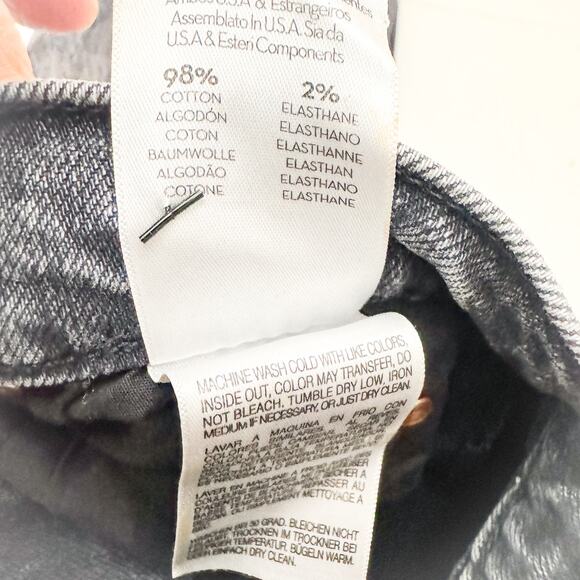 Mother High Waisted Rascal Ankle Step Fray Roadtrip Renegade Denim Jeans Size 25 - Picture 8 of 10